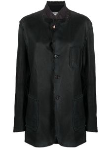 Comme Des Garçons Pre-Owned veste à effet usé (années 2010) - Gris