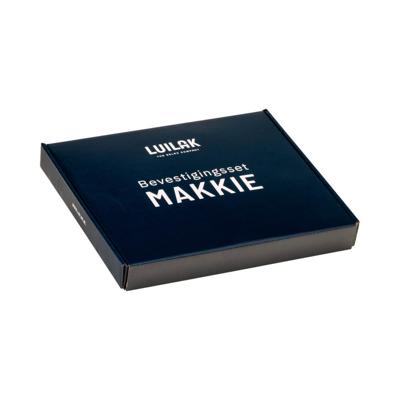 Ophangset Hangmat Makkie - Wit / Ecru - 200 kg - Luilak