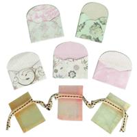 Vaessen Creative • mini envelopes x5 + mini organza bags x3 wedding