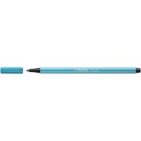 Viltstift stabilo pen 68/57 m azuurblauw | 10 stuks