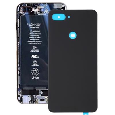 Achterste schutblad voor Xiaomi Mi 8 Lite(Black)