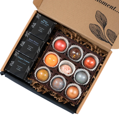 Zen Tea & Bonbon box Theepakket Cadeau