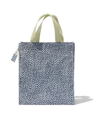 HEMA Koeltas Lunch 11x23x26 Gevlekt (groen)