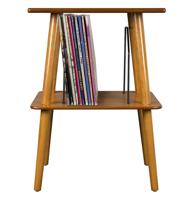 Crosley Manchester Platenspelermeubel Met Platen Opslag Vak - Eiken (B-Stock) | 23% korting