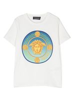 Versace Kids t-shirt Medusa à col rond - Bleu - thumbnail