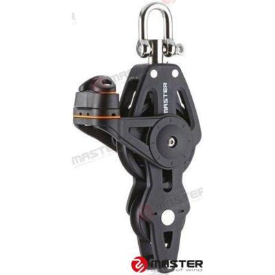 Katrol met 90 mm schijf MVBP0922F - VIOOL POELIE MET ENKELE LAGERS EN KLEMMEN