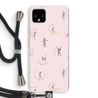 Dancing #3: Pixel 4 XL Transparant Hoesje met koord