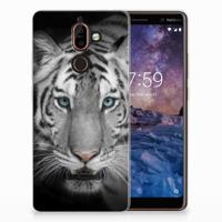 Nokia 7 Plus | TPU Hoesje | Tijger