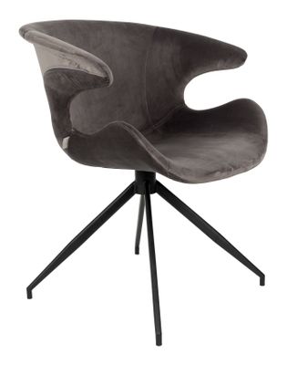 Zuiver Eetkamerstoel 'Mia' Velvet