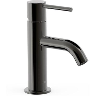 Wastafelkraan Tres Study | Opbouw | Mengkraan | Standaard model | 1-hendel | Rond | Black metal