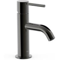 Wastafelkraan Tres Study | Opbouw | Mengkraan | Standaard model | 1-hendel | Rond | Black metal