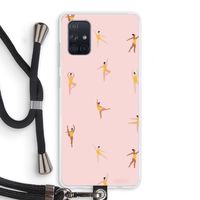 Dans #2: Samsung Galaxy A71 Transparant Hoesje met koord