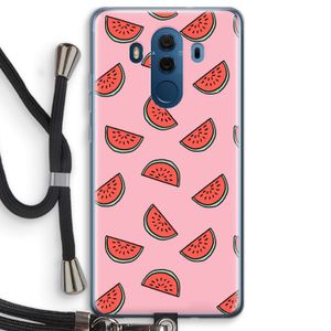 Watermeloen: Huawei Mate 10 Pro Transparant Hoesje met koord