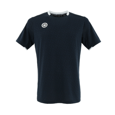 T-Shirt Goa Men Jacquard Tee Donkerblauw