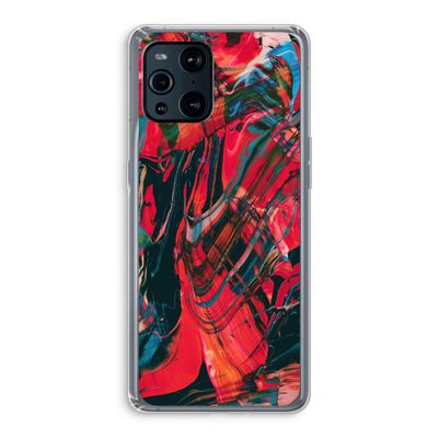 Endless Descent: Oppo Find X3 Pro Transparant Hoesje