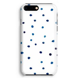 Blauwe stippen: iPhone 8 Plus Volledig Geprint Hoesje