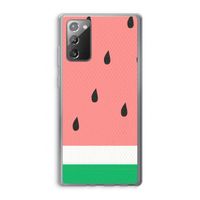 Watermeloen: Samsung Galaxy Note 20 / Note 20 5G Transparant Hoesje