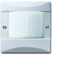 Busch-Jaeger 2CKA006800A2354 Bewegingsmelder Inbouw (in muur) 180 ° Witaluminium (RAL 9006), Aluminium IP44
