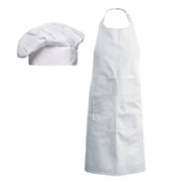 Chef verkleed set muts en kookschort voor kinderen - Keukenschorten - thumbnail