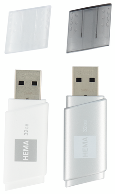 HEMA USB-stick 32GB - 2 Stuks