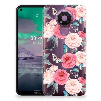 Nokia 3.4 | TPU Case | Butterfly Roses