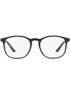 Giorgio Armani square-frame glasses - Noir