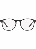 Giorgio Armani lunettes de vue à monture carrée - Noir