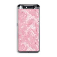 Abstract Painting Pink: Samsung Galaxy A80 Transparant Hoesje Abstract Painting Pink: Samsung Galaxy A80 Transparant Hoesje