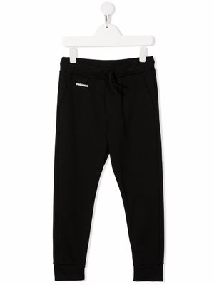 DSQUARED2 KIDS pantalon de jogging à imprimé Sport - Noir
