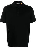 Moncler x Fragment polo à boutonnière - Noir