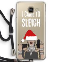 Came To Sleigh: Samsung Galaxy A5 (2016) Transparant Hoesje met koord