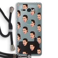 Ugly Cry Call: Sony Xperia XZ2 Compact Transparant Hoesje met koord