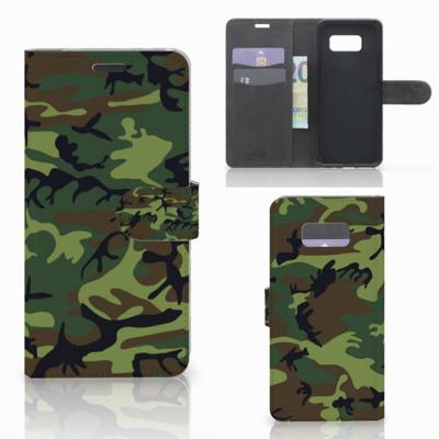 Samsung Galaxy S8 Plus | Telefoon Hoesje | Army Dark