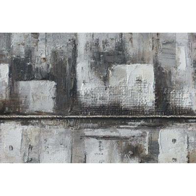 Canvas DKD Home Decor Canvas Hout MDF 120 x 2,8 x 80 cm