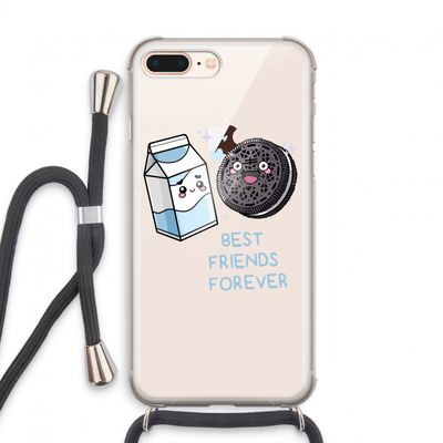 Best Friend Forever: iPhone 7 PLUS Transparant Hoesje met koord