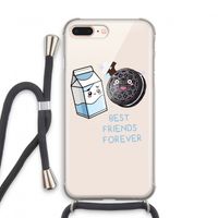 Best Friend Forever: iPhone 7 PLUS Transparant Hoesje met koord