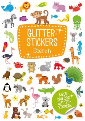 Glitterstickers Dieren (Paperback)
