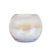 Helder Glanzende Waxinelichthouder Bol (12 x 10 cm) - thumbnail