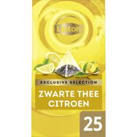 Thee lipton exclusive citroen 25x2gr | 6 stuks