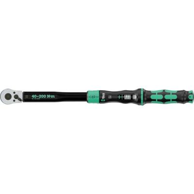 Wera Click-Torque Lock C 3 05075692001 Momentsleutel Met omschakelbare ratel 1/2 (12.5 mm) 200 - 40 Nm