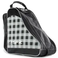 Designer Ice & Skate Bag Black Chequered - Schoudertas