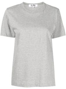 Comme Des Garçons Play x Invader t-shirt à motif cœur pixelisé - Gris