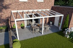 Tijdelijk 15% korting | Verasol Greenline aluminium veranda 600x330 cm glasdak Aluminium Verasol