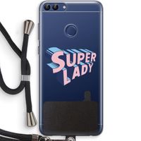 Superlady: Huawei P Smart (2018) Transparant Hoesje met koord