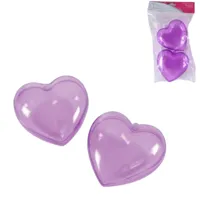 Hanger hart paars 10 cm 2 stuks | 24 stuks