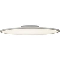 SLV PANEL 60 1000785 Plafondlamp Warmwit Zilver, Grijs