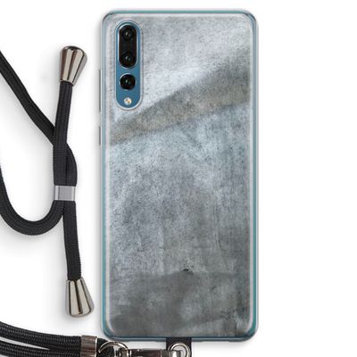 Grey Stone: Huawei P20 Pro Transparant Hoesje met koord