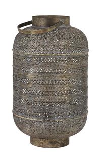 Light & Living Tafellamp 'Udupi' 61cm, bruin goud