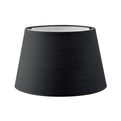 Minimalistische stijl - Stoffen Lampenkap - Conisch - Black - 20 x 15 x 13 cm - E27 fitting - Ontworpen voor tafellampen - Ontworpen voor woon- en slaapkamers