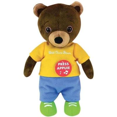 WEINIG BEER BRUIN Muzikale pluche voor kinderen - 22 cm